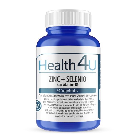 H4U Zinc + Selenio + Vit. B6 30 comprimidos