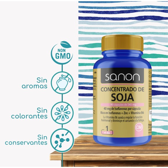 SANON Concentrado de Soja 90 cápsulas
