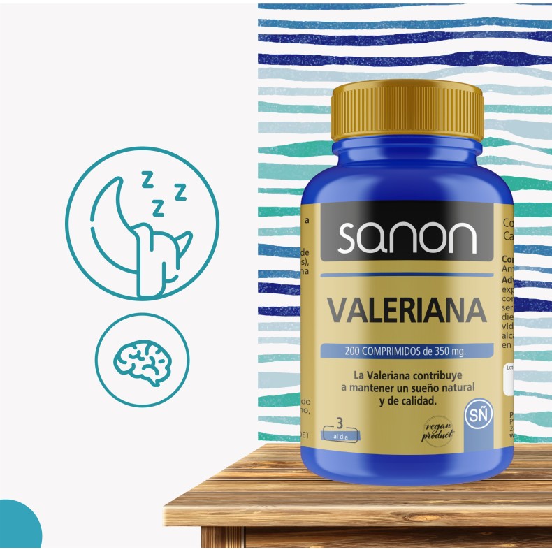 SANON Valeriana 200 comprimidos