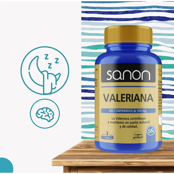 SANON Valeriana 200 comprimidos