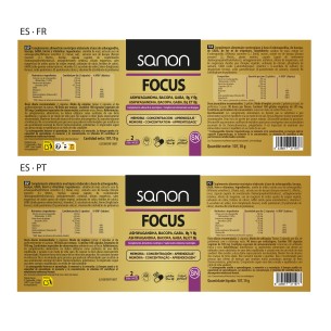 SANON Focus 180 cápsulas vegetales 2