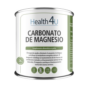 H4U Carbonato de Magnesio 110 g en polvo