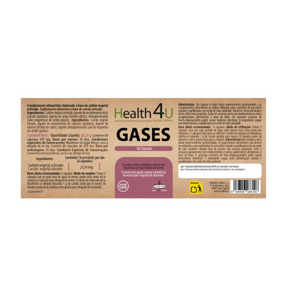 H4U Gases 60 cápsulas special edition