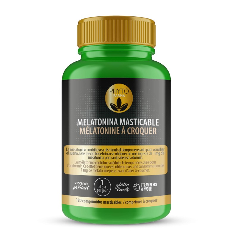 PHYTOFARMA Melatonina masticable 180 comprimidos