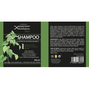 XENSIUM Nature Champú con extracto de Ortiga blanca 500 ml 2