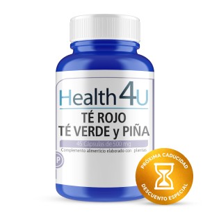 H4U Té Rojo, Té Verde y Piña 45 cápsulas