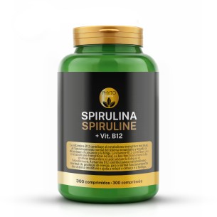 PHYTOFARMA Spirulina + vitamina B12 300 comprimidos