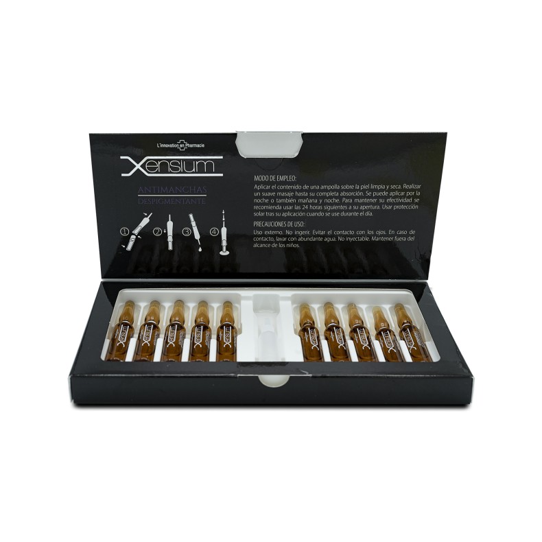 XENSIUM Antimanchas despigmentante 10 ampollas de 2 ml