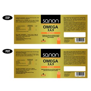 SANON Omega 3,6,9 180 cápsulas blandas 2