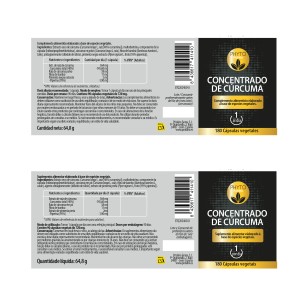 PHYTOFARMA Concentrado de cúrcuma 90 cápsulas vegetales 2