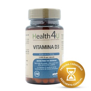 H4U Vitamina D3 30 cápsulas special edition