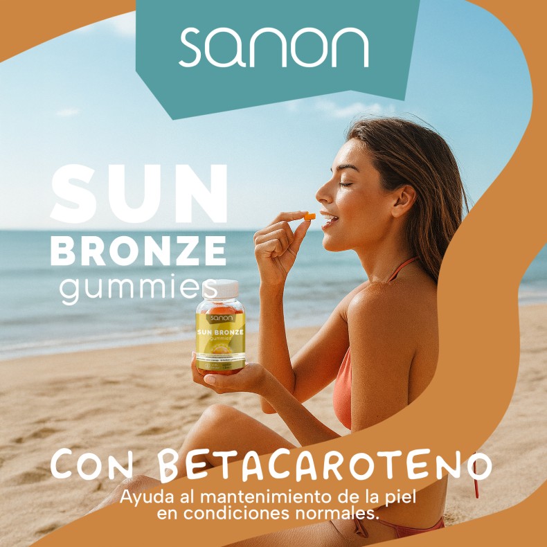 SANON Sun Bronze 60 gummies