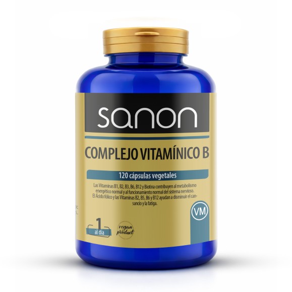 SANON Complejo Vitamínico B 120 cápsulas