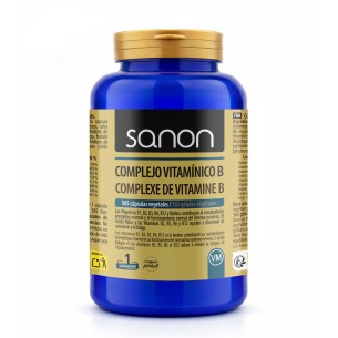 SANON Complejo Vitamínico B 365 cápsulas vegetales