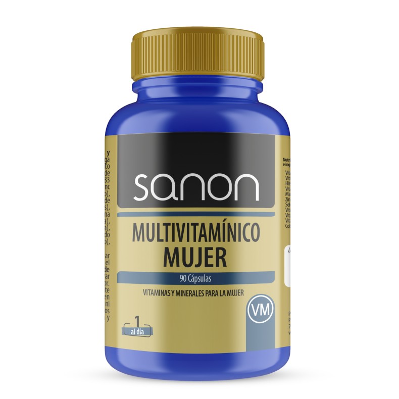 SANON Multivitamínico Mujer 90 cápsulas