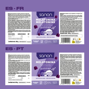 SANON Melatonina 1,8 mg 120 gummies 2