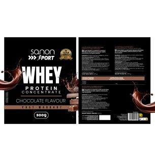 SANON SPORT Proteina Whey 80% Chocolate Belga 2