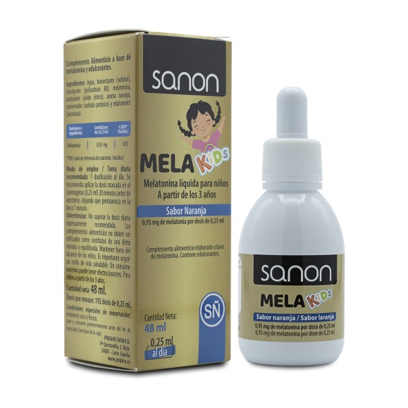 SANON Melakids melatonina líquida para niños