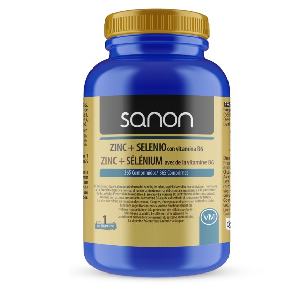 SANON Zinc + Selenio 365 comprimidos