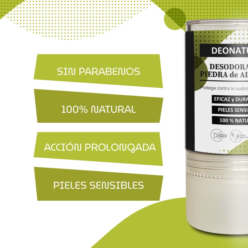 SANON DEONATURE Desodorante Piedra de Alumbre 115 g