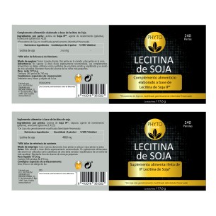 PHYTOFARMA Lecitina de Soja 240 perlas 2