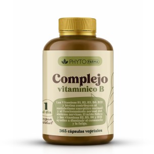 PHYTOFARMA Complejo Vitamínico B 365 cápsulas