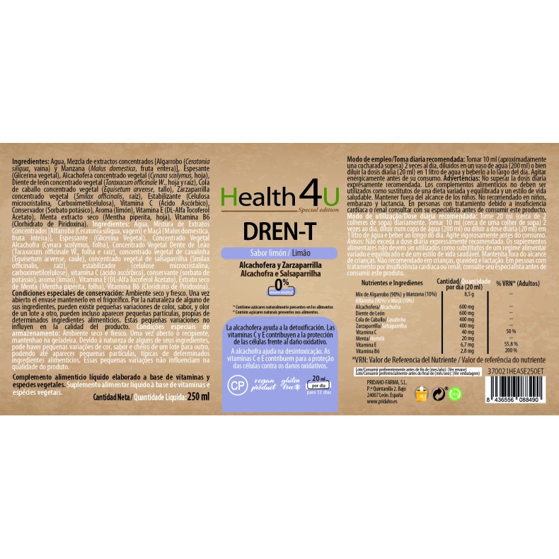 H4U Dren-T 250 ml special edition