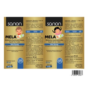 SANON Melakids melatonina líquida para niños 2