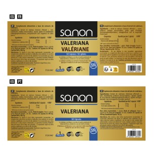 SANON Valeriana 365 cápsulas 2
