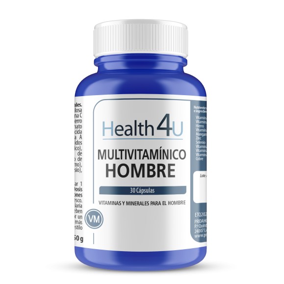 H4U Multivitamínico hombre 30 cápsulas