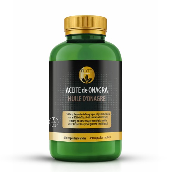 PHYTOFARMA Aceite de onagra 450 cápsulas blandas