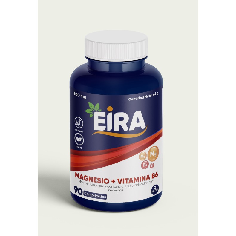 EIRA Magnesio + vitamina B6 90 comprimidos