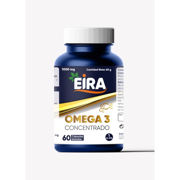 EIRA Omega 3 concentrado 60 cápsulas
