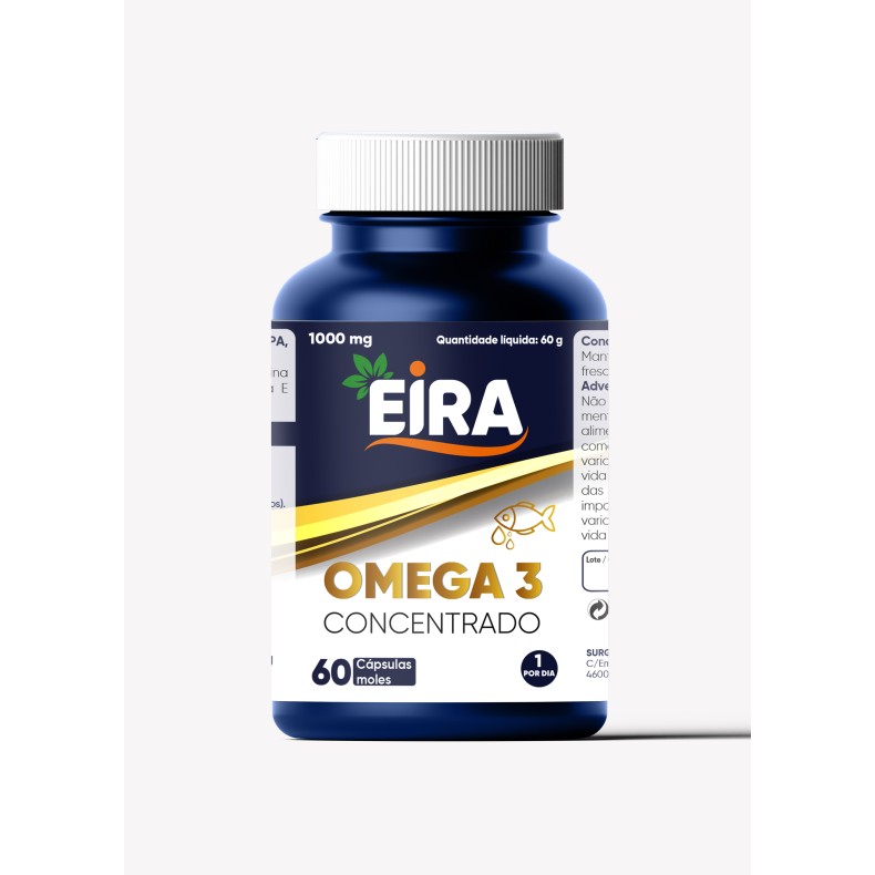 EIRA Omega 3 concentrado 60 cápsulas