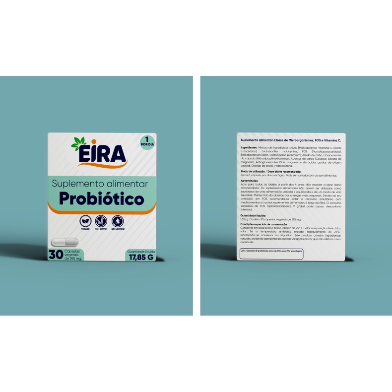 EIRA Probiótico 30 cápsulas