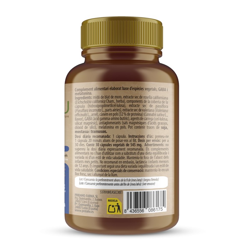 H4U Melatonina + Cannabis 30 cápsulas vegetales special edition