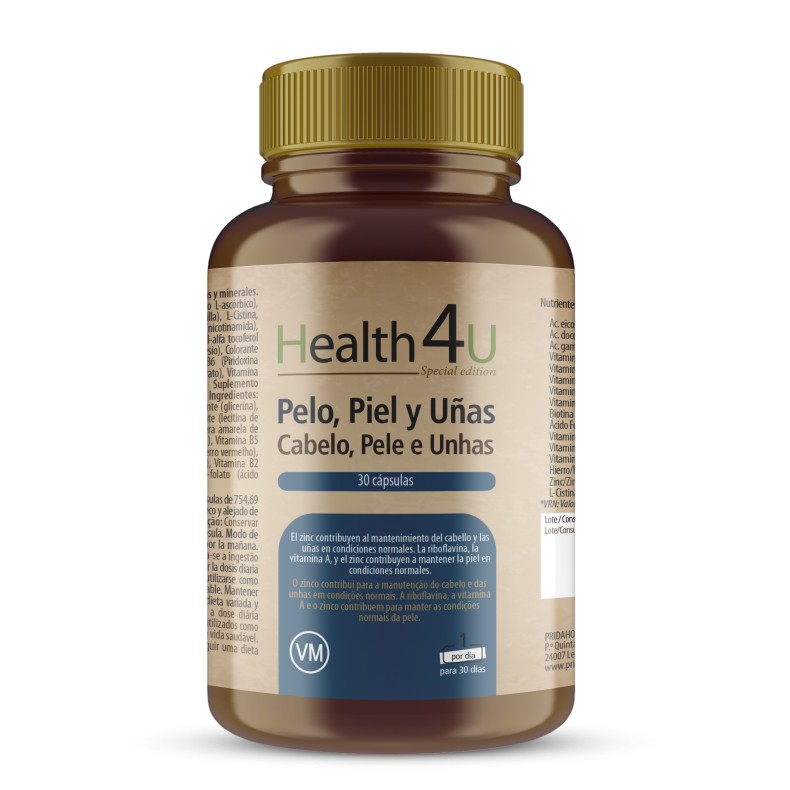 H4U Pelo, Piel y Uñas 30 cápsulas special edition