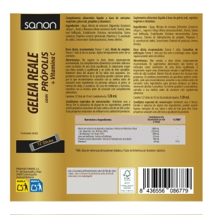 SANON Jalea Real Propóleo y Vitamina C ZERO 12 sticks 2