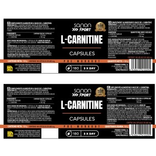 SANON SPORT L-Carnitina 180 cápsulas 2