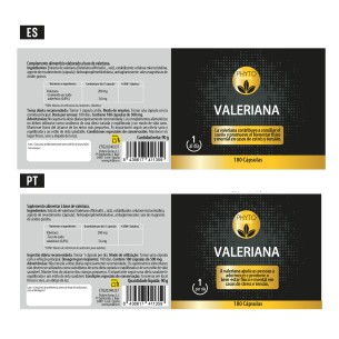 PHYTOFARMA Valeriana 180 cápsulas 2
