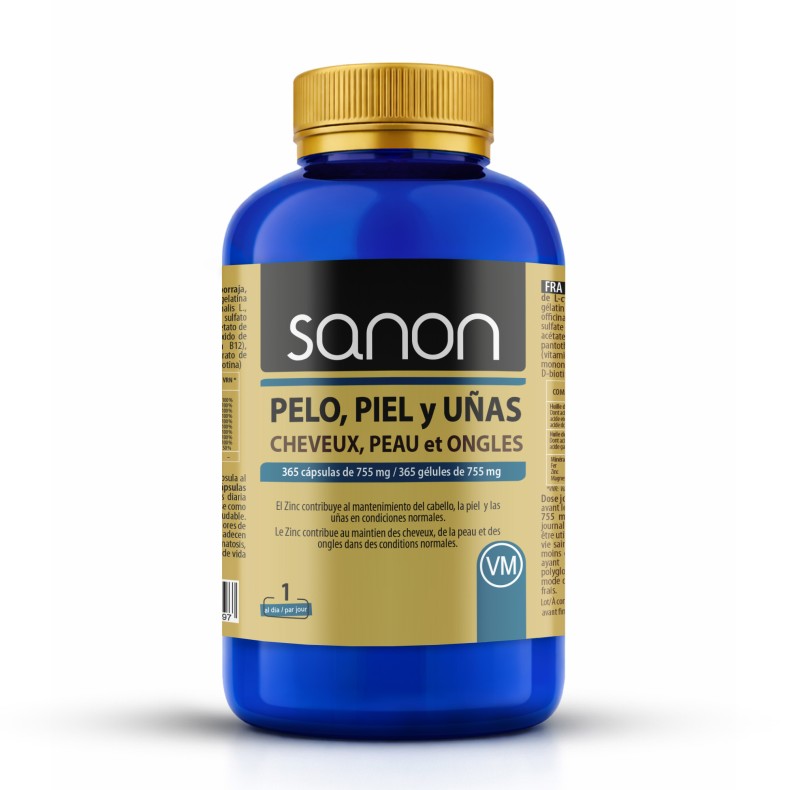 SANON Pelo, Piel y Uñas 365 cápsulas