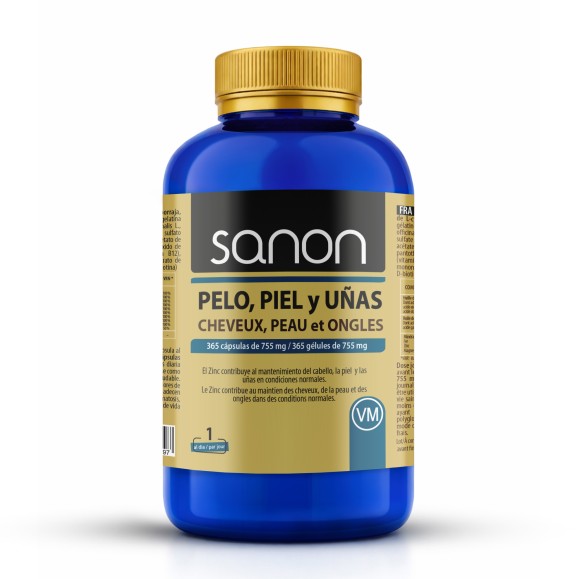 SANON Pelo, Piel y Uñas 365 cápsulas