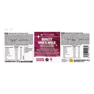 PHYTOFARMA Beauty, Hair & Nails 60 gummies 2