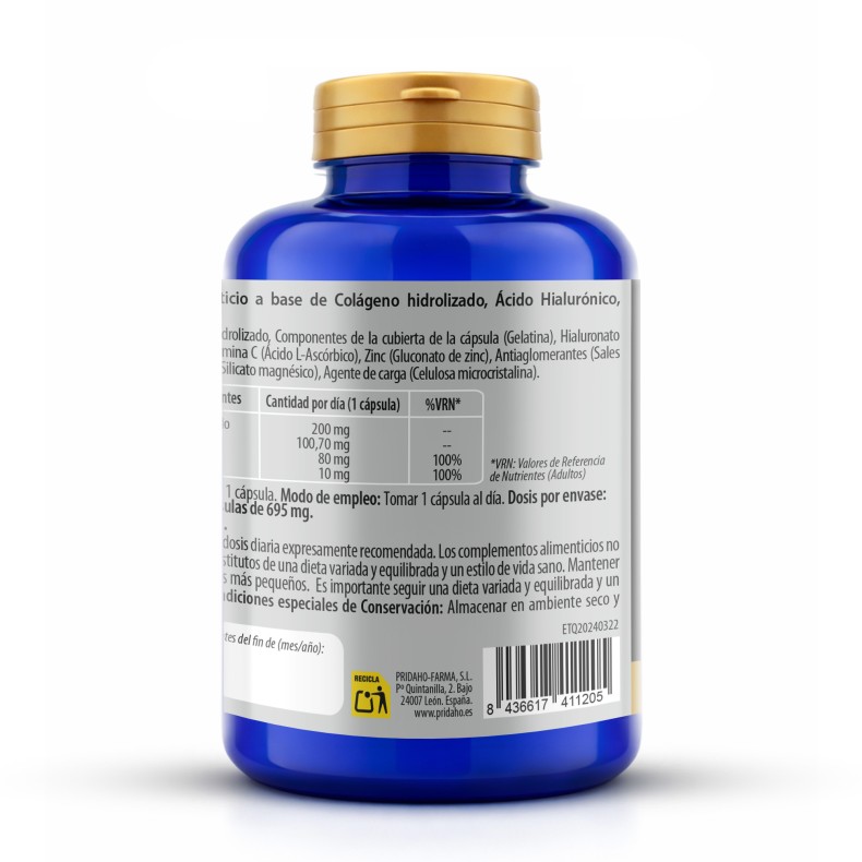 PHYTOFARMA Antiaging Hialuronic 180 cápsulas