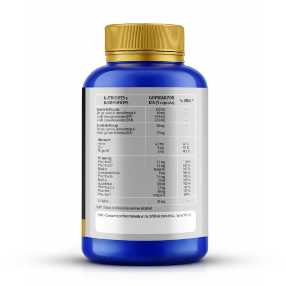 PHYTOFARMA Pelo, piel y uñas 180 cápsulas blandas