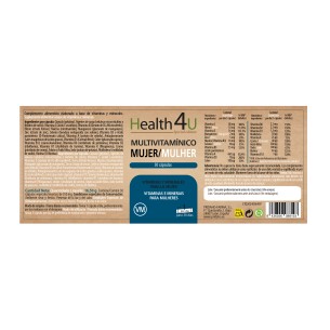 H4U MULTIVITAMÍNICO MUJER 30 cápsulas Special edition 2