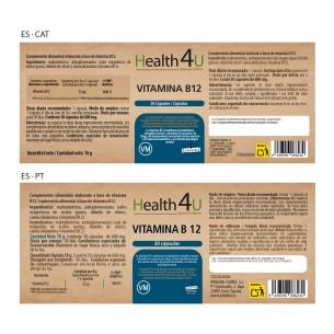 H4U Vitamina B12 30 cápsulas special edition 2