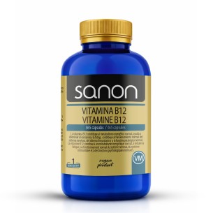 SANON Vitamina B12 365 cápsulas