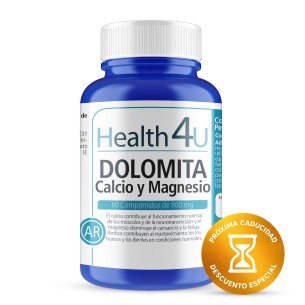H4U Dolomita calcio y magnesio 60 comprimidos