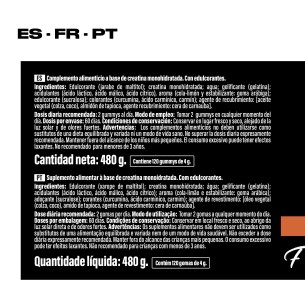 SANON SPORT Creatina 120 gummies 2